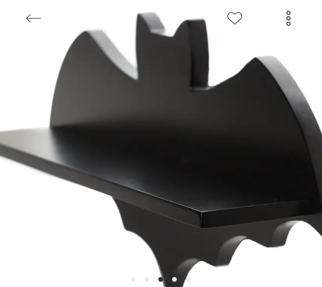SOURPUSS BAT SHELF BLACK