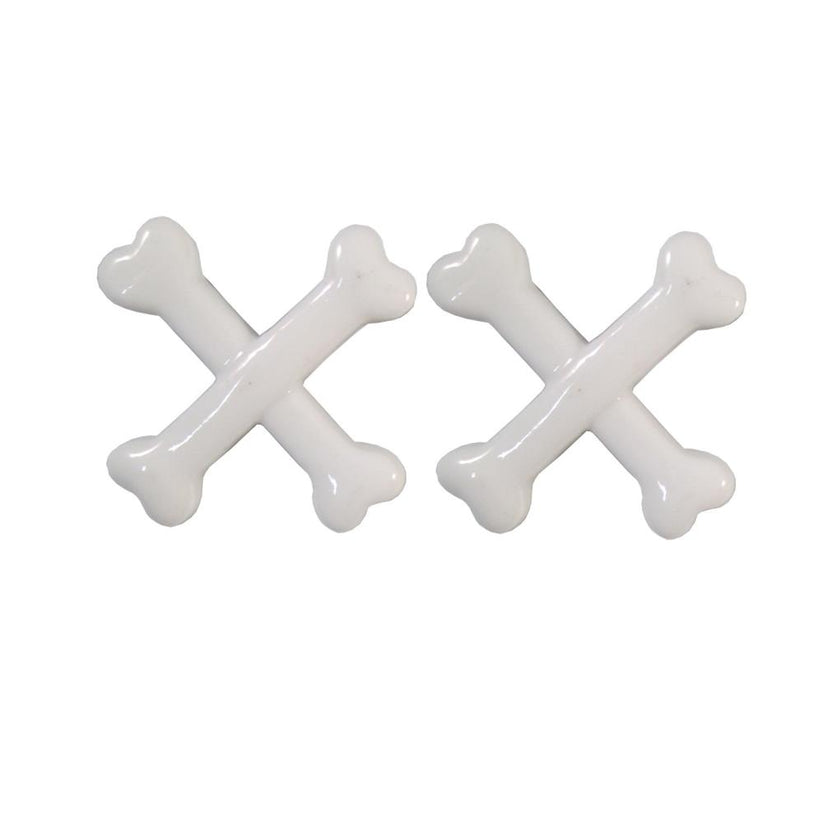 KREEPSVILLE

Crossbones Hairslide White