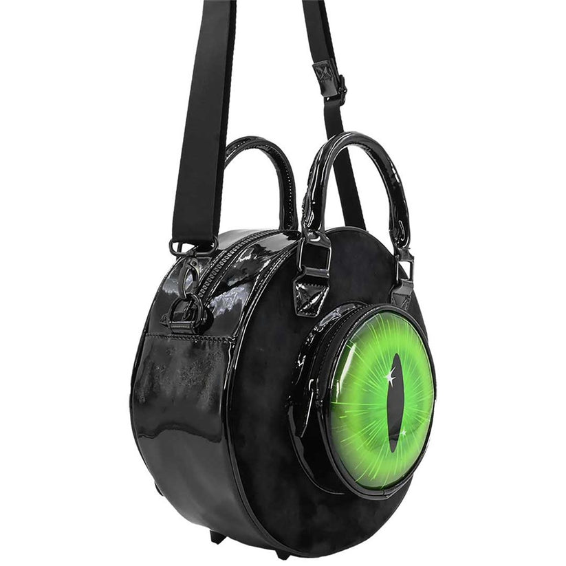 KREEPSVILLE

Eyeball Black Cat Backpack Purse