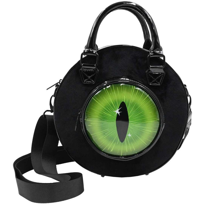 KREEPSVILLE

Eyeball Black Cat Backpack Purse