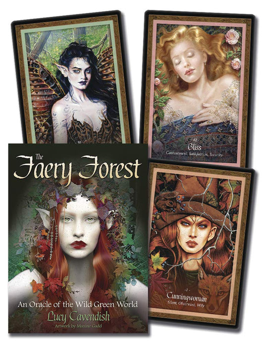 The Faery Forest Oracle: An Oracle of the Wild Green World by Lucy Cavendish