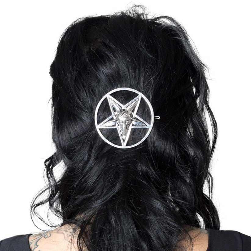 KREEPSVILLE 666

Baphomet Circle Hair Clip