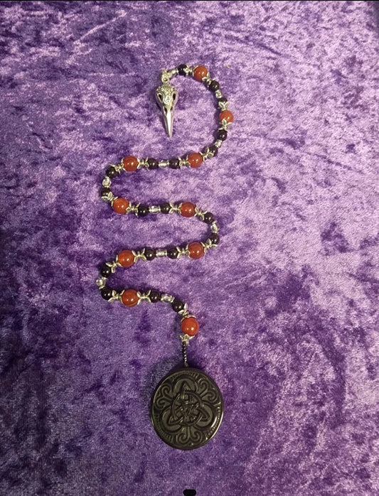 The Morrigan Prayer Beads