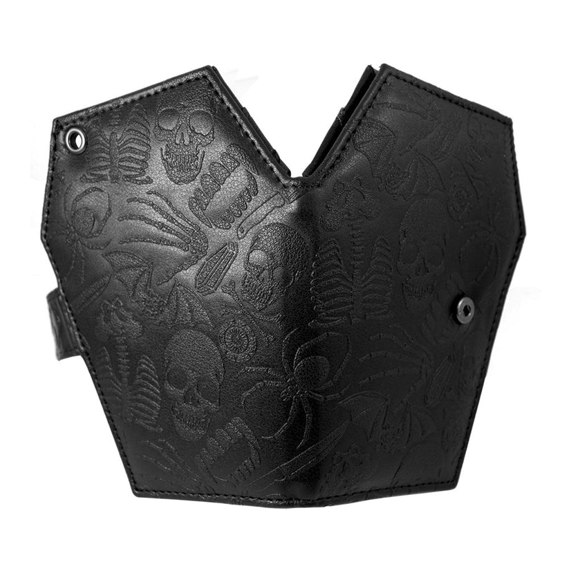 KREEPSVILLE

Embossed Skull Coffin Wallet