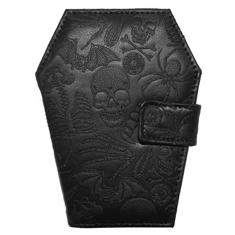 KREEPSVILLE

Embossed Skull Coffin Wallet