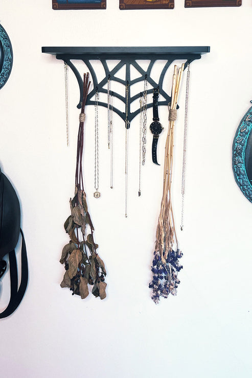 VAMPIREFREAKS
Spiderweb Jewelry Display Shelf