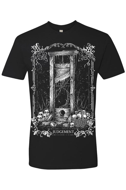 Vampire Freaks Judgment Guillotine Tarot Card Tee