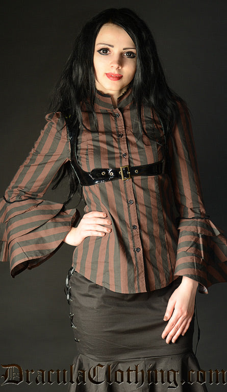 BUCKLE BLOUSE