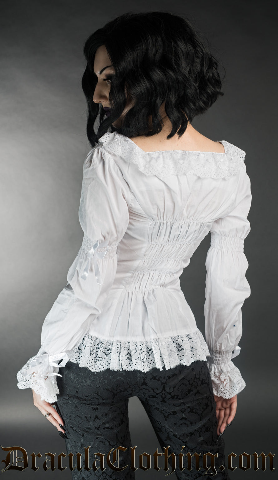 BROCADE ROMANTIC BLOUSE